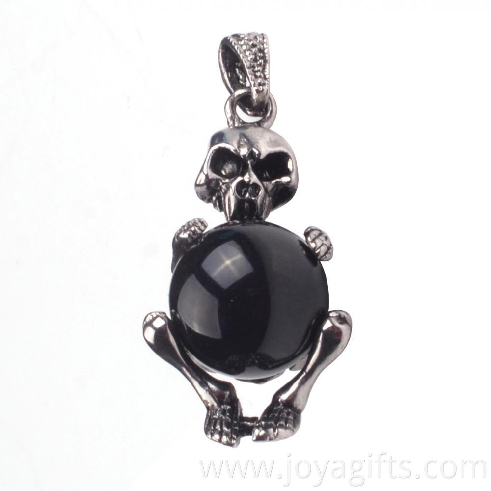 skull pendant charm